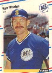 1988 Fleer Baseball Cards      384     Ken Phelps